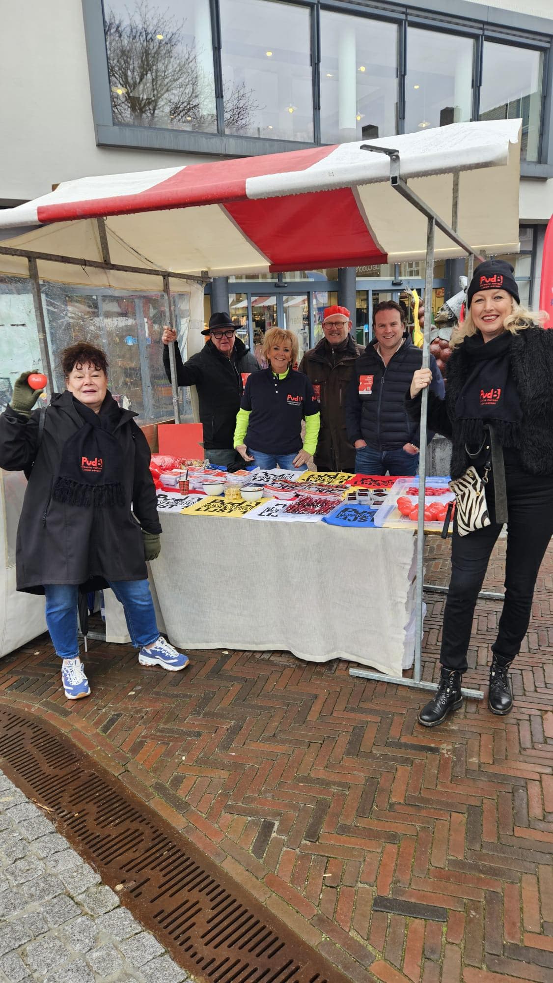 Verkiezingsmarkt binnenstad